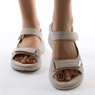 Cloud Premium Leather Women Sandals