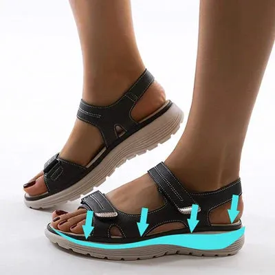 Cloud Premium Leather Women Sandals