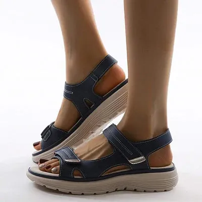 Cloud Premium Leather Women Sandals