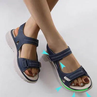 Cloud Premium Leather Women Sandals