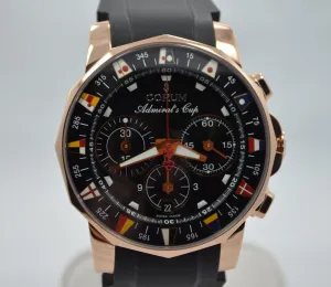 Corum Admirals Cup 985.671.55 18K Rose Gold Wristwatch