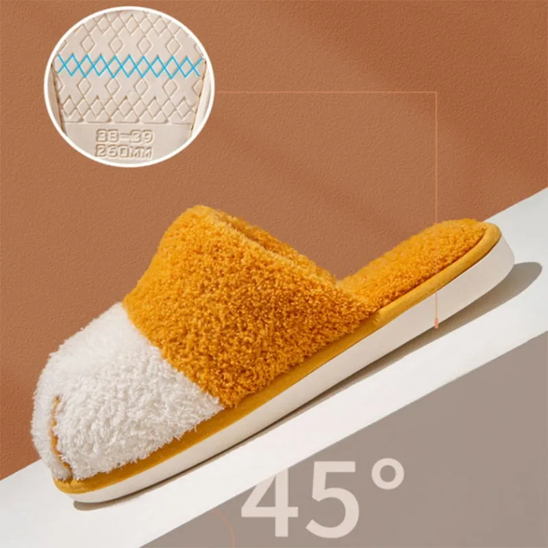 Couple Slipper Warm Flats