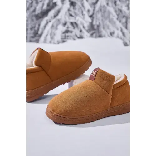 Cozy Letter M Slippers