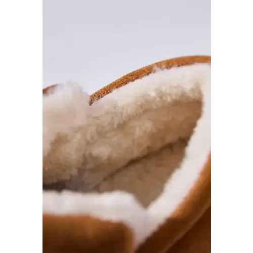 Cozy Letter M Slippers