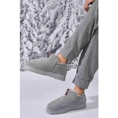 Cozy Letter M Slippers