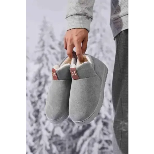 Cozy Letter M Slippers