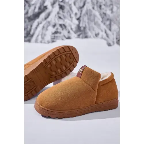 Cozy Letter M Slippers