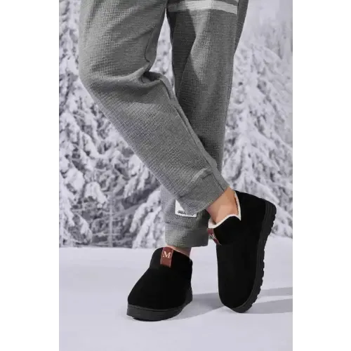 Cozy Letter M Slippers