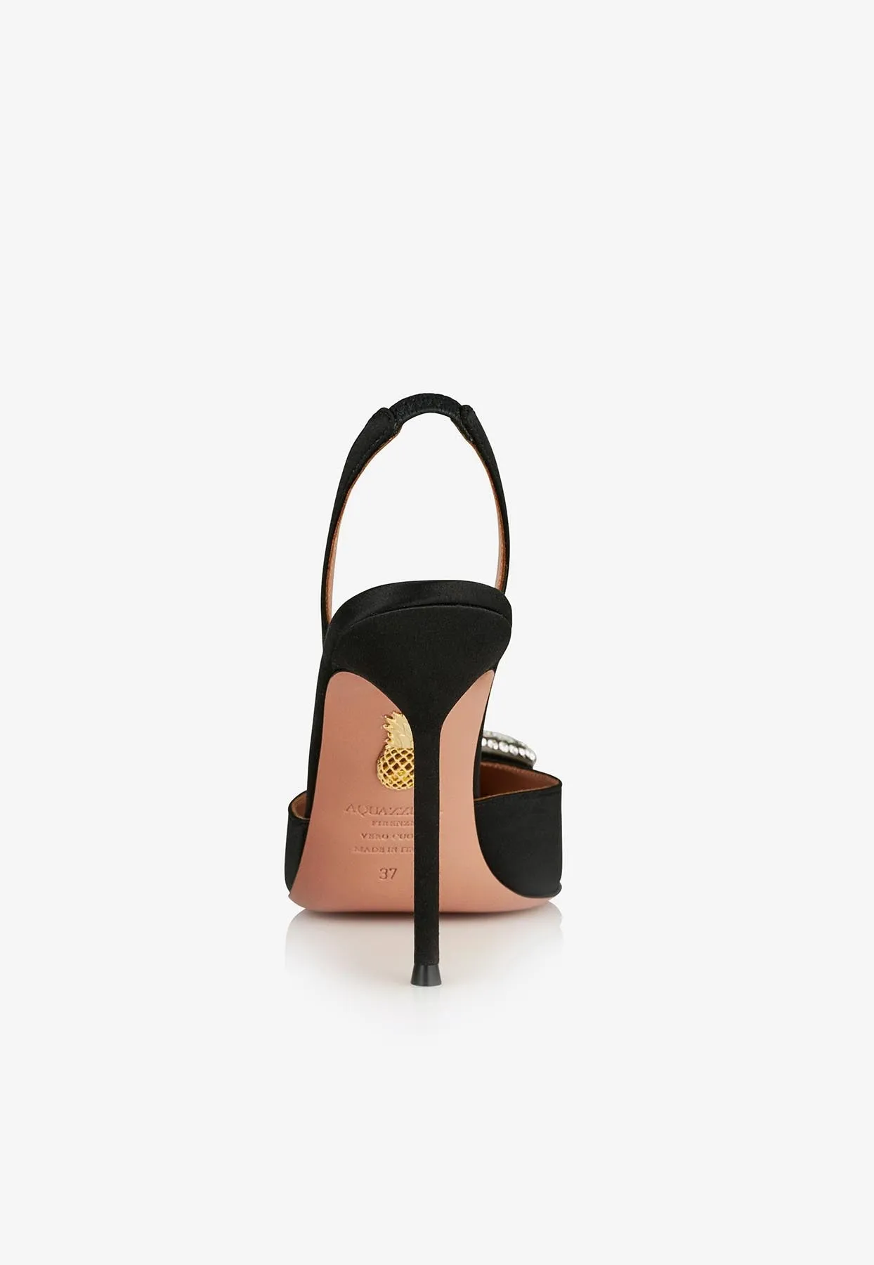 Crystal Hoop 105 Slingback Pumps