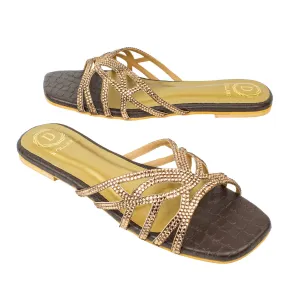 Dalia Flats S201F - Brown