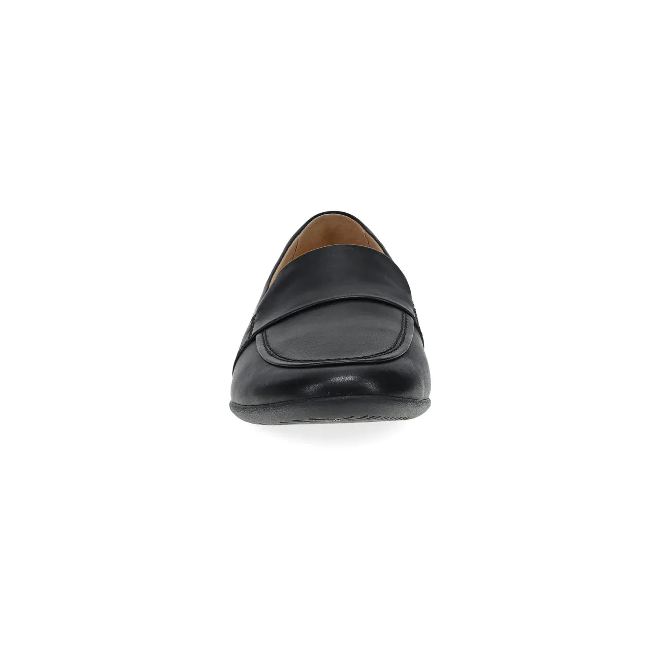 DANSKO LINDEN BLACK LEATHER LOAFER