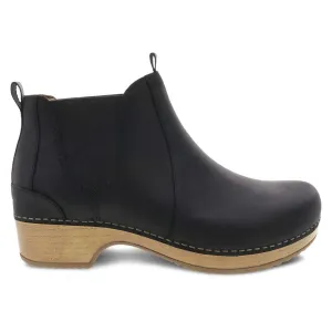 Dansko Women's Becka Black Oiled Pull Up 9433021600