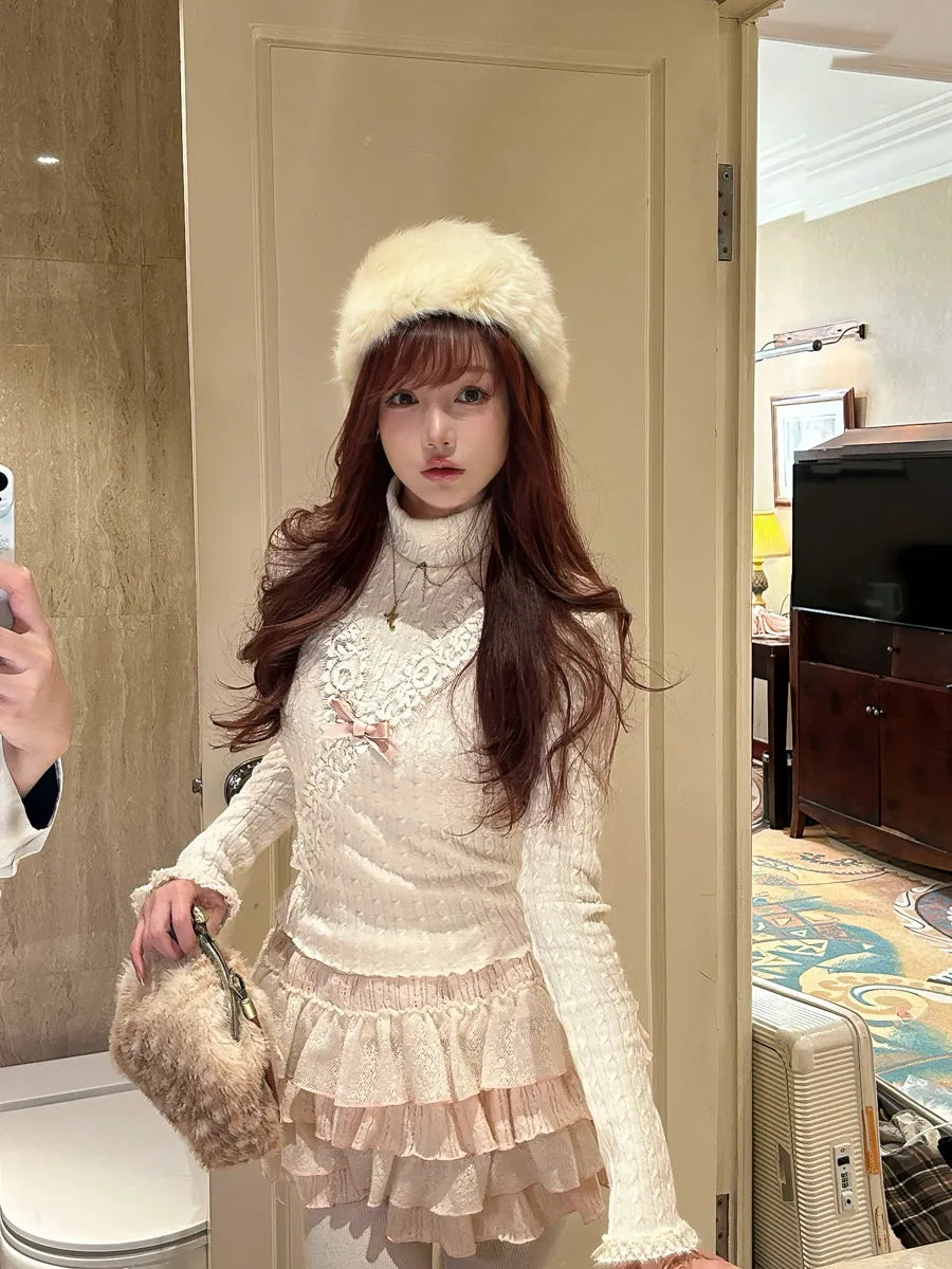 Delicate Dream Tiered Skirt