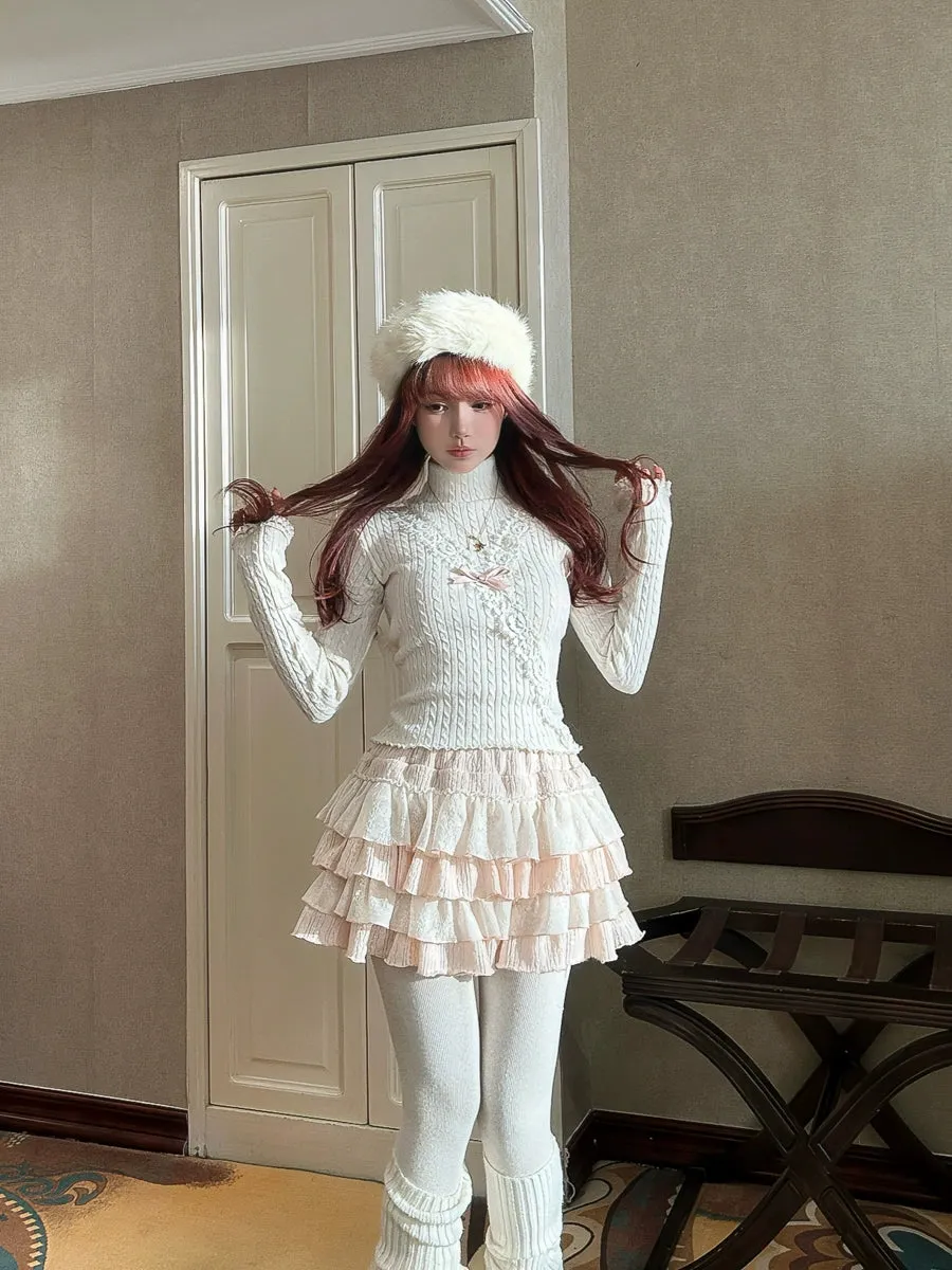 Delicate Dream Tiered Skirt