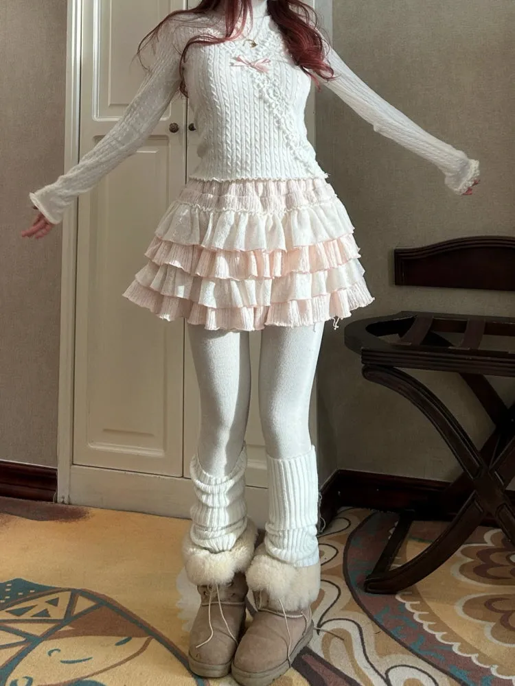 Delicate Dream Tiered Skirt