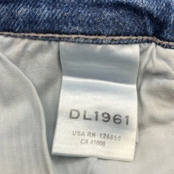 DL 1961 Mara Ankle High Rise Instasculpt Straight Size 27
