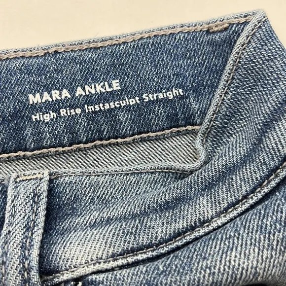 DL 1961 Mara Ankle High Rise Instasculpt Straight Size 27