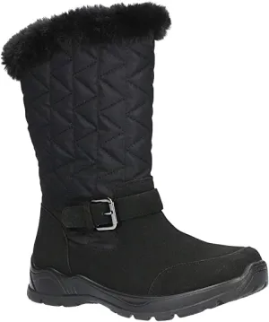 Easy Street Boulder Women's Boot 11 B(M) US Black-Black-Suede