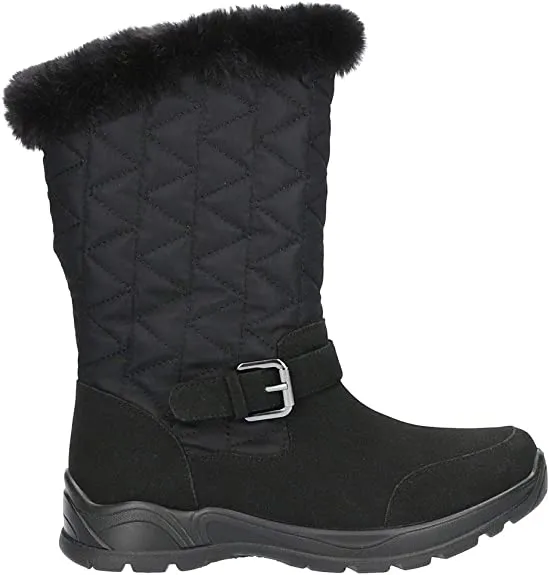 Easy Street Boulder Women's Boot 11 B(M) US Black-Black-Suede