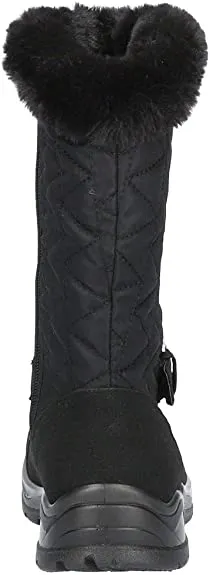 Easy Street Boulder Women's Boot 11 B(M) US Black-Black-Suede