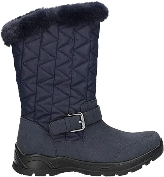 Easy Street Boulder Women's Boot 9.5 E US Navy-Suede