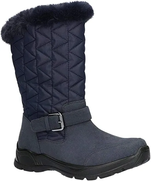 Easy Street Boulder Women's Boot 9.5 E US Navy-Suede