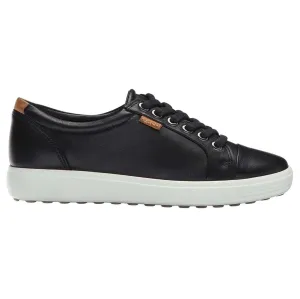 Ecco Soft 7 Full Grain Leather Men's Casual Trainers