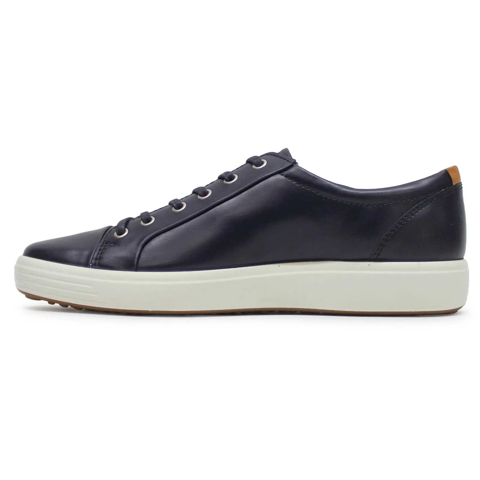 Ecco Soft 7 Full Grain Leather Men's Casual Trainers
