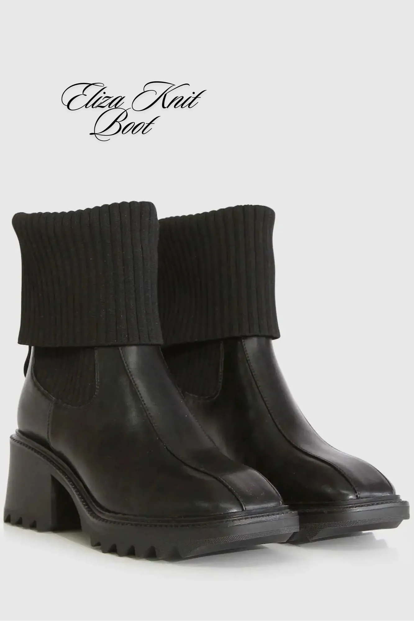 'Eliza' Knit Boots