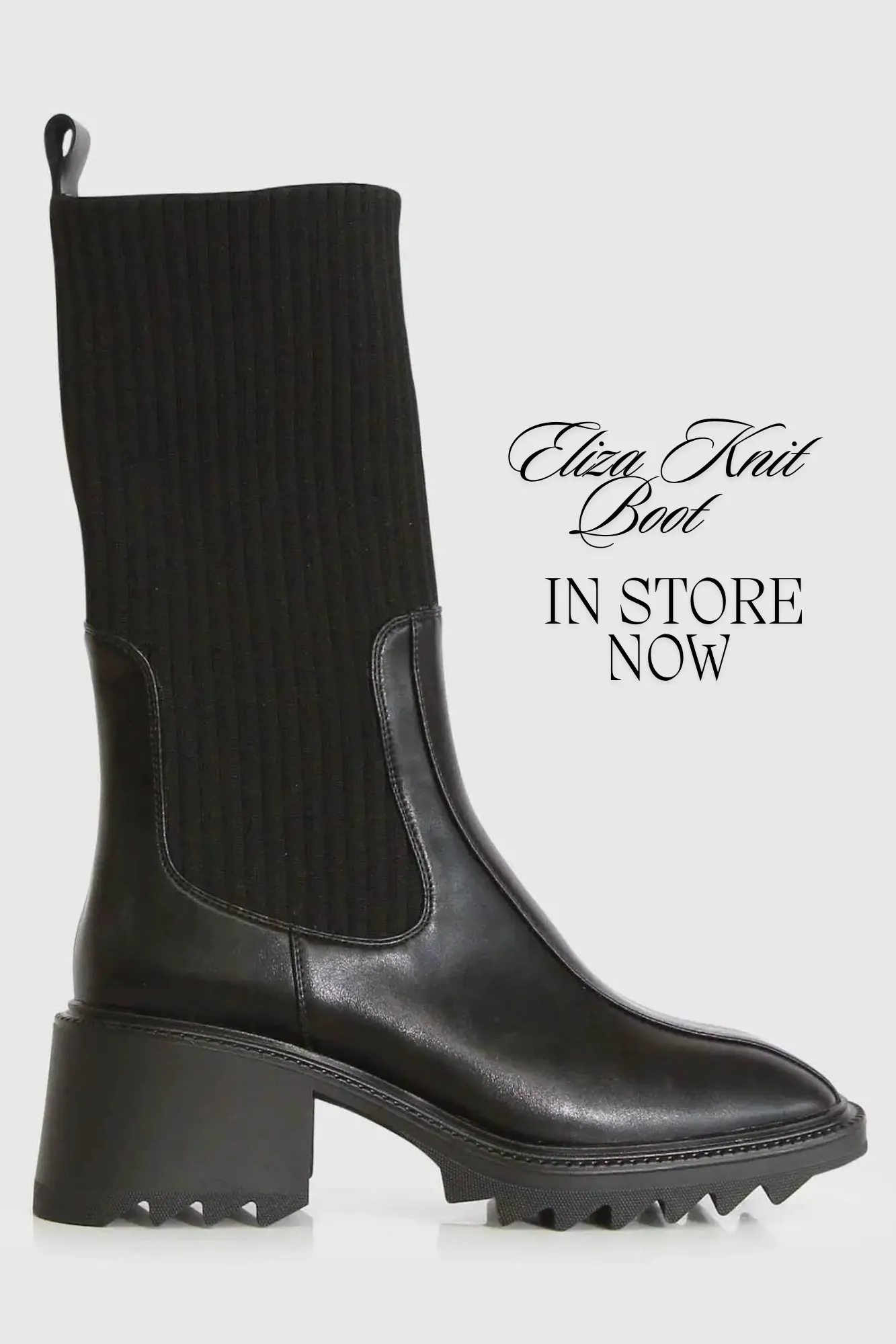 'Eliza' Knit Boots