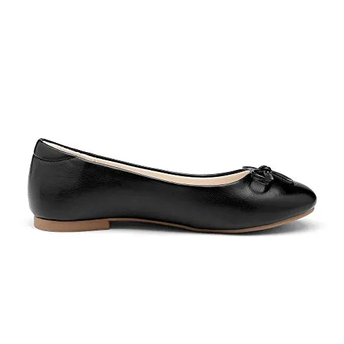 Fashionable Bow Ballet Flats: Dream Pairs Girls' KFL216 Dress Shoes