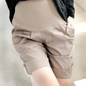 Fashioned Maternity High Waist Short