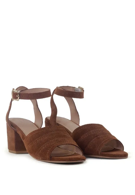 Fiesta Bloom Suede Heels