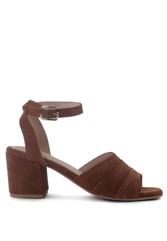 Fiesta Bloom Suede Heels