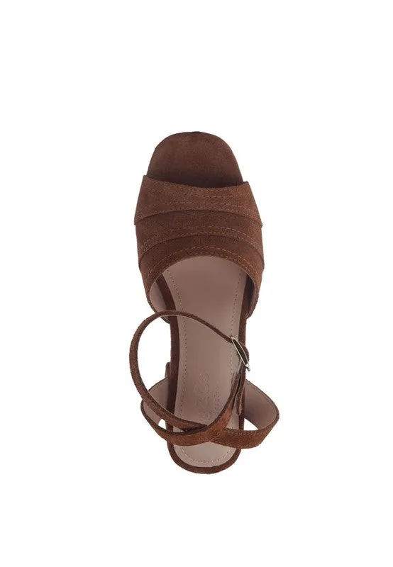 Fiesta Bloom Suede Heels