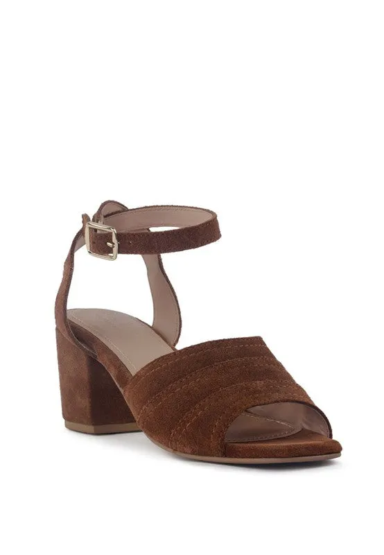 Fiesta Bloom Suede Heels