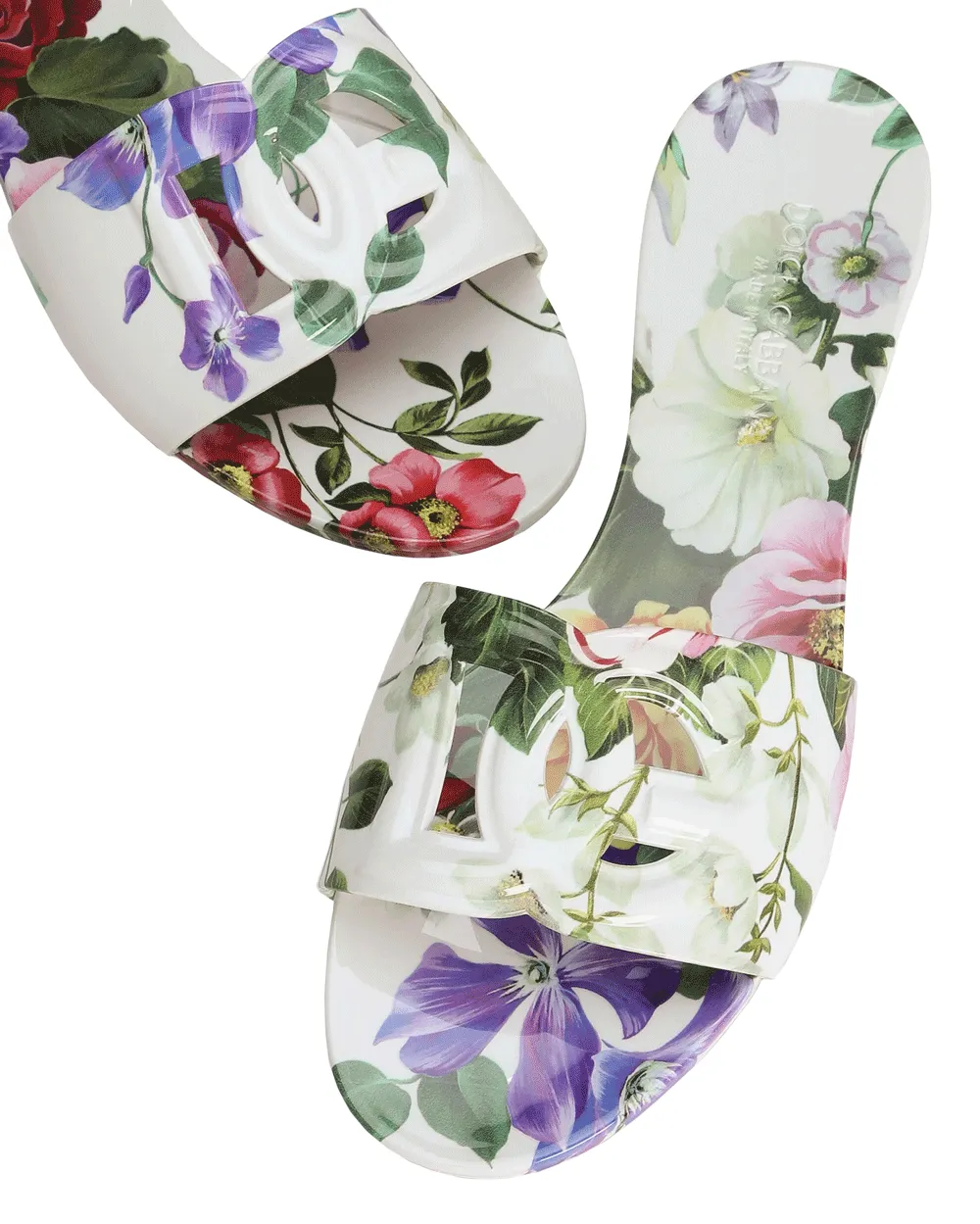 Floral Beachwear Slides