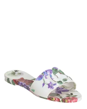Floral Beachwear Slides