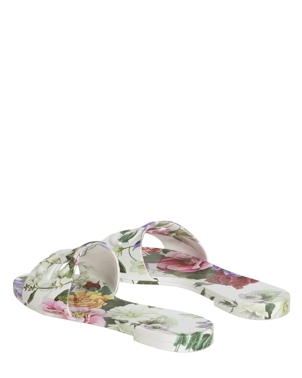 Floral Beachwear Slides
