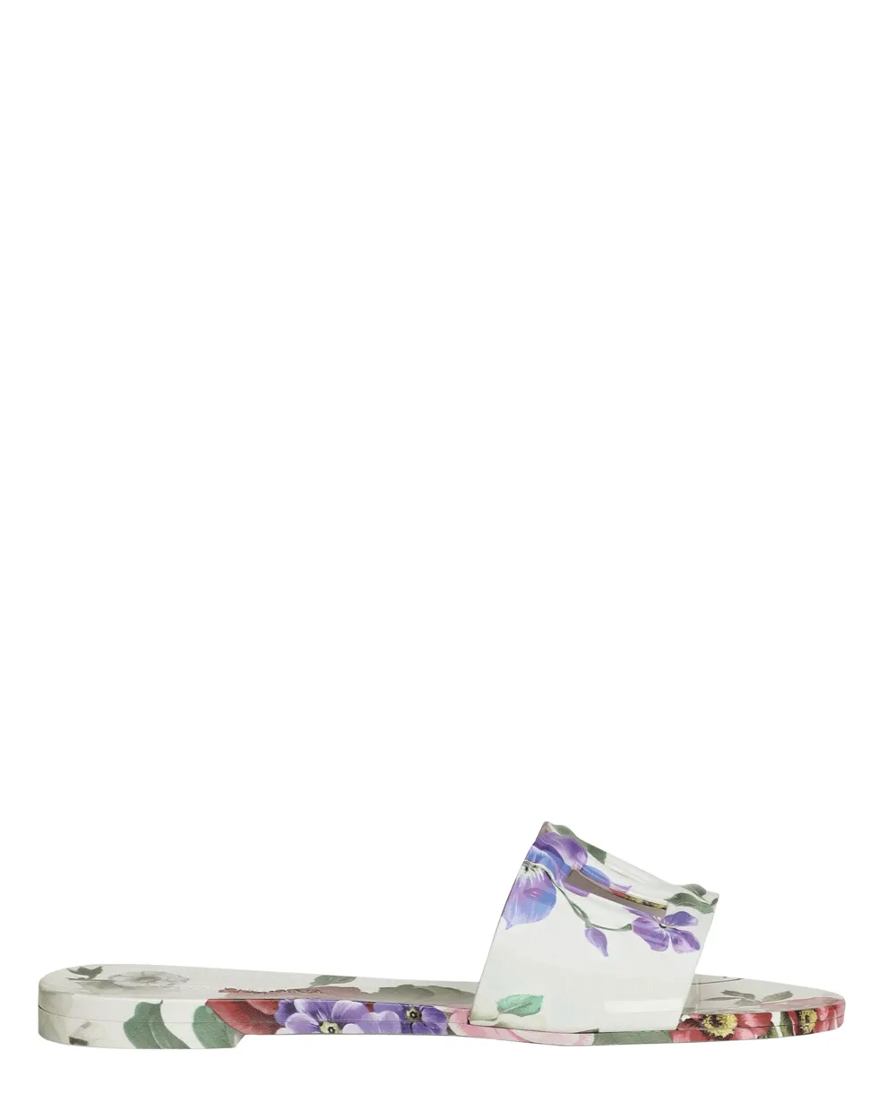 Floral Beachwear Slides