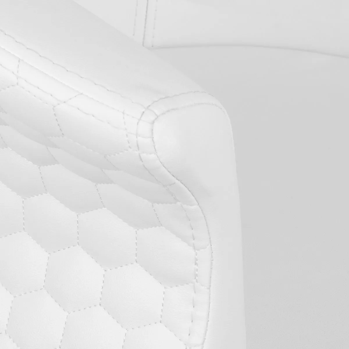 GABBIANO HAIRDRESSING CHAIR VERSAL GOLD WHITE