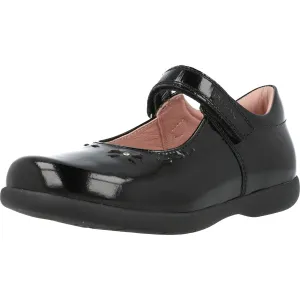 Geox Naimara Black Patent Leather Girls Ballet Flat