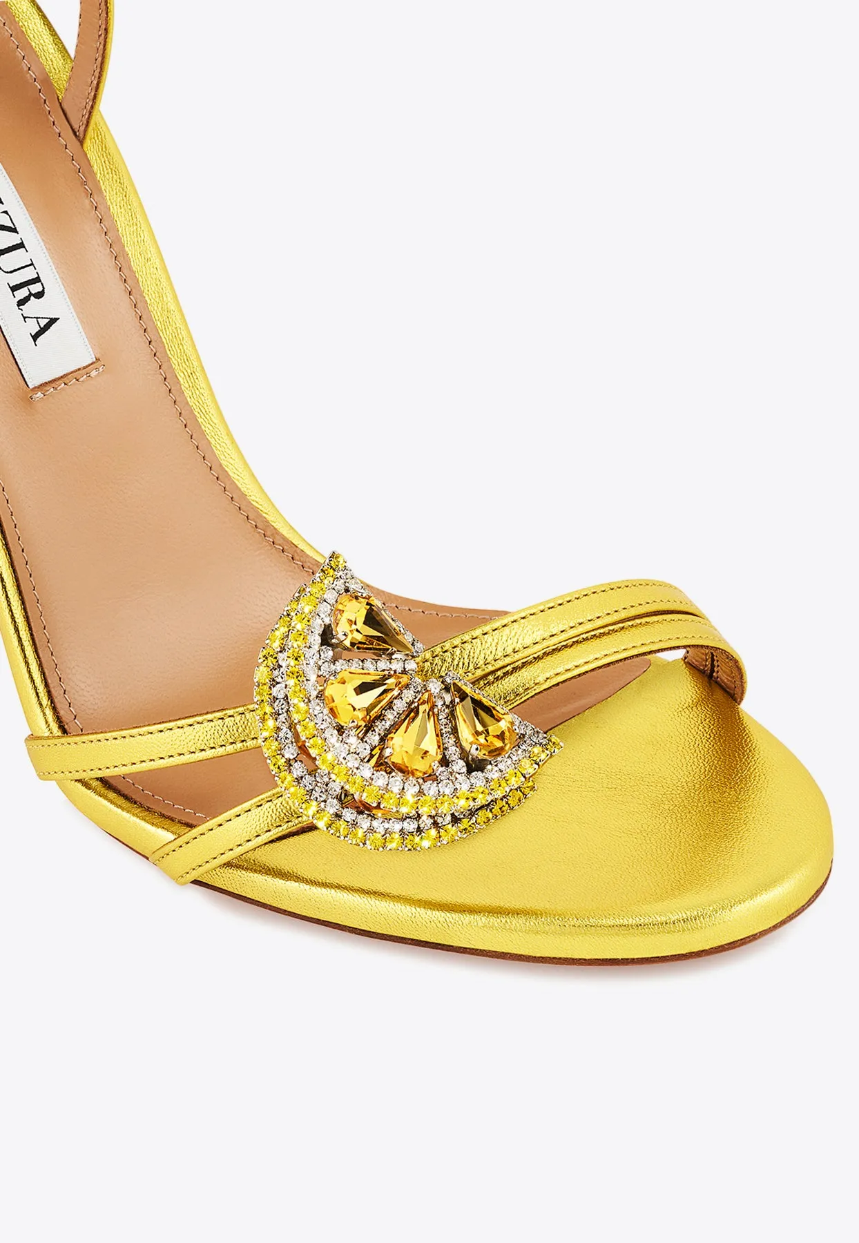 Gin Tonic 105 Crystal-Embellished Sandals