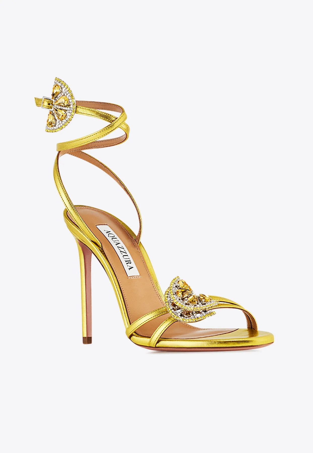 Gin Tonic 105 Crystal-Embellished Sandals