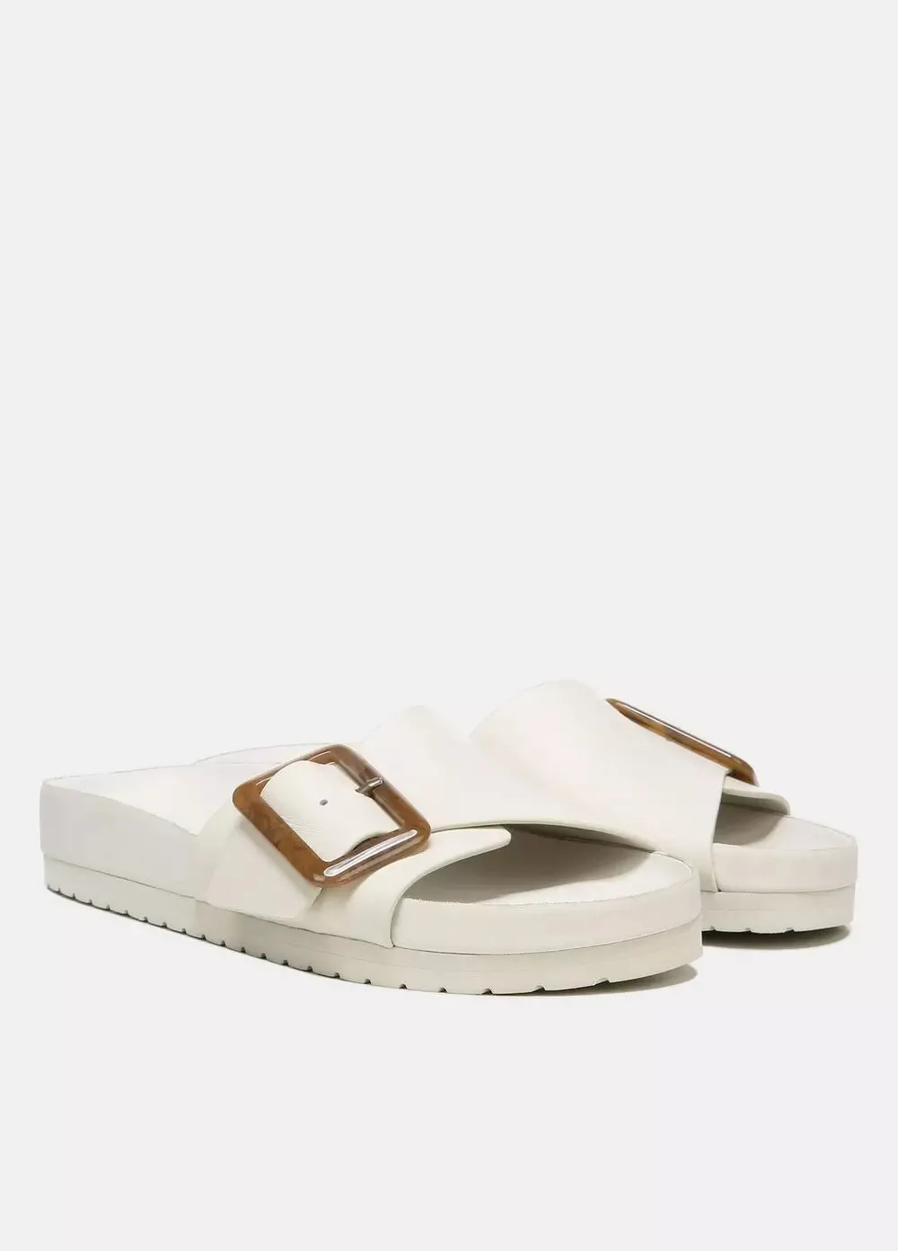 Grant Leather Sandal - Off White