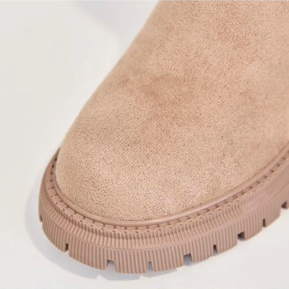 GS Comfy Boot | Gevoerde warme winterlaarzen voor vrouwen met rits