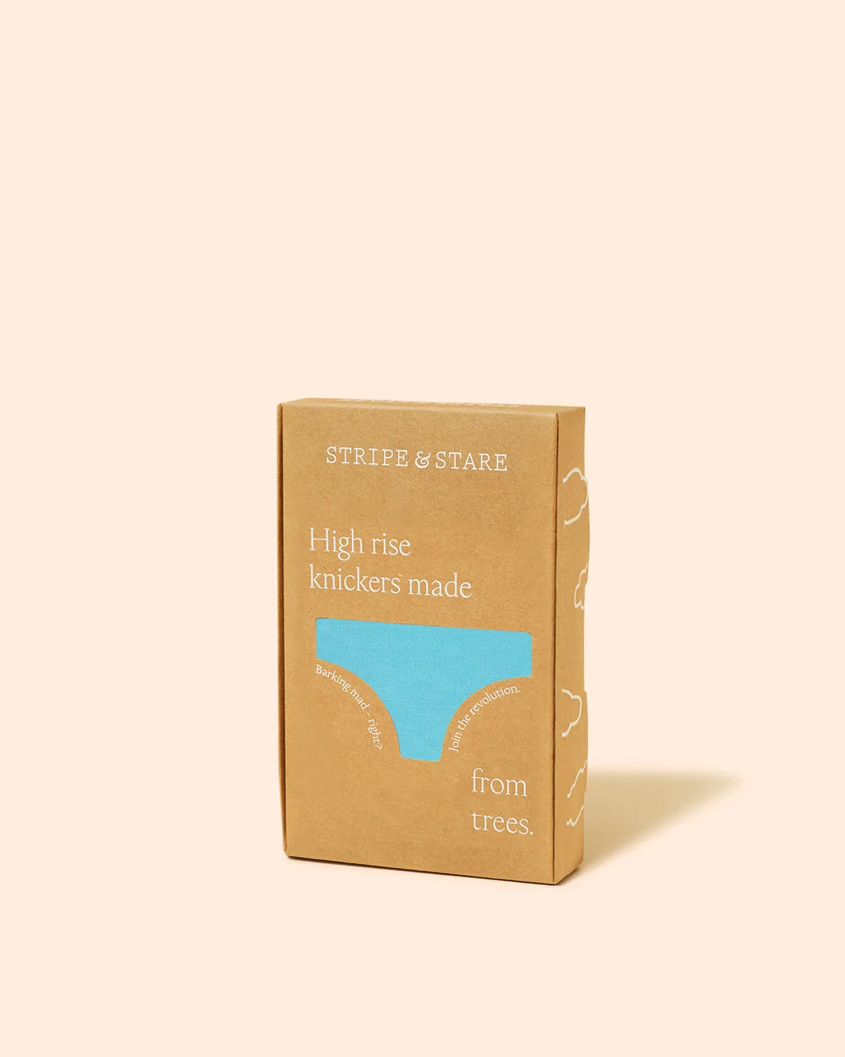 High Rise Knicker - Electric Neon Turquoise and Pink