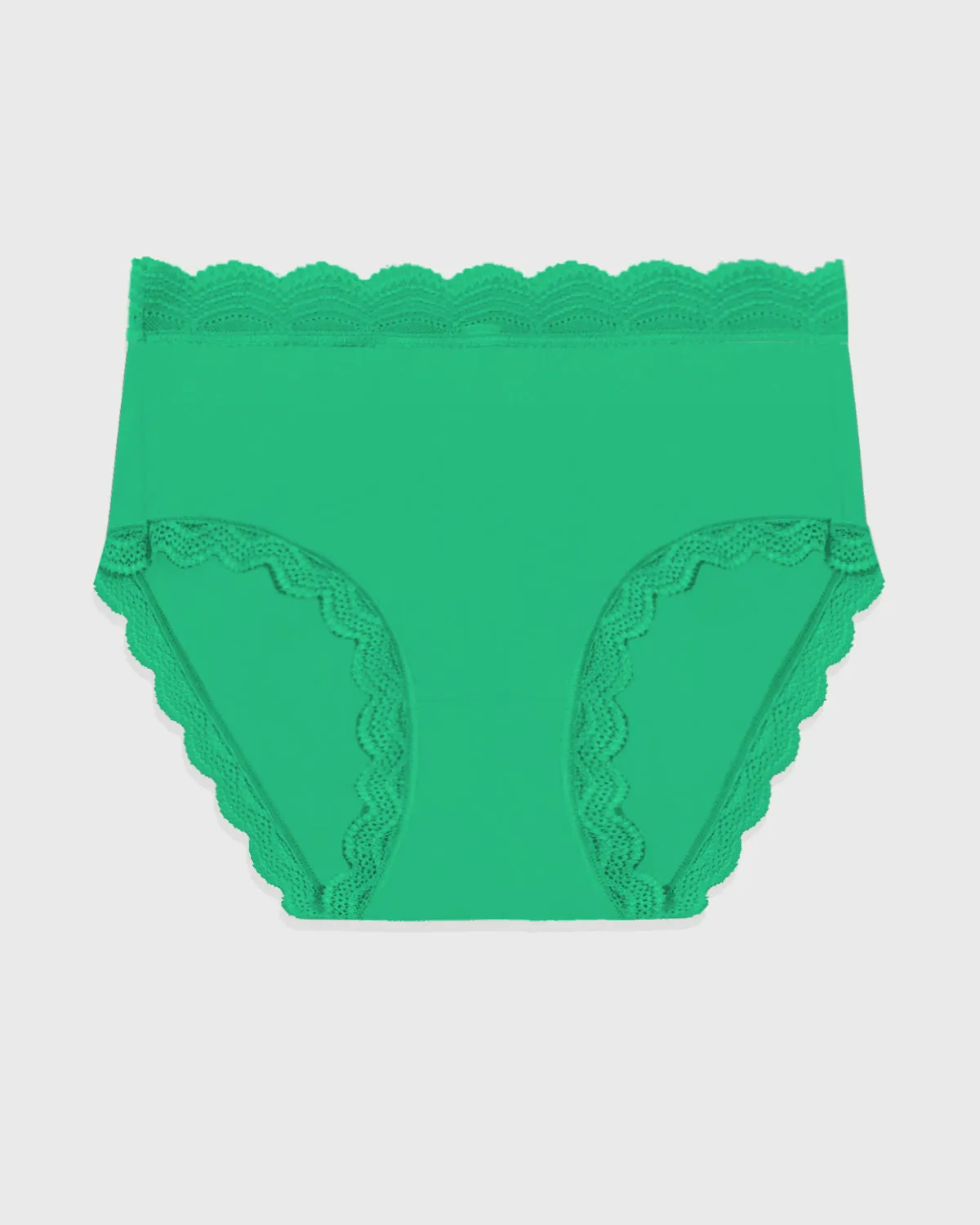 High Rise Knicker - Emerald