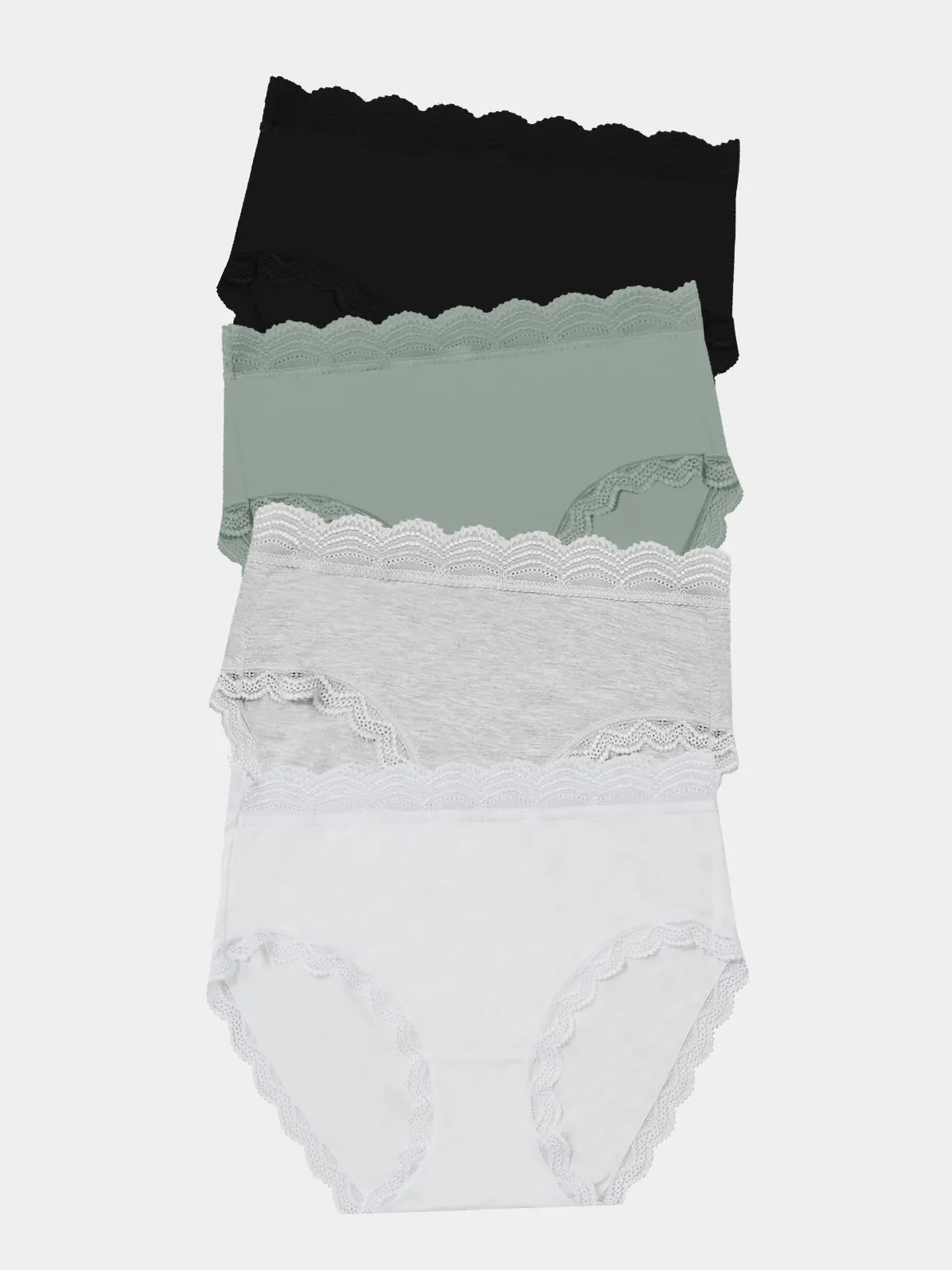 High Rise Knicker Four Pack - Basics