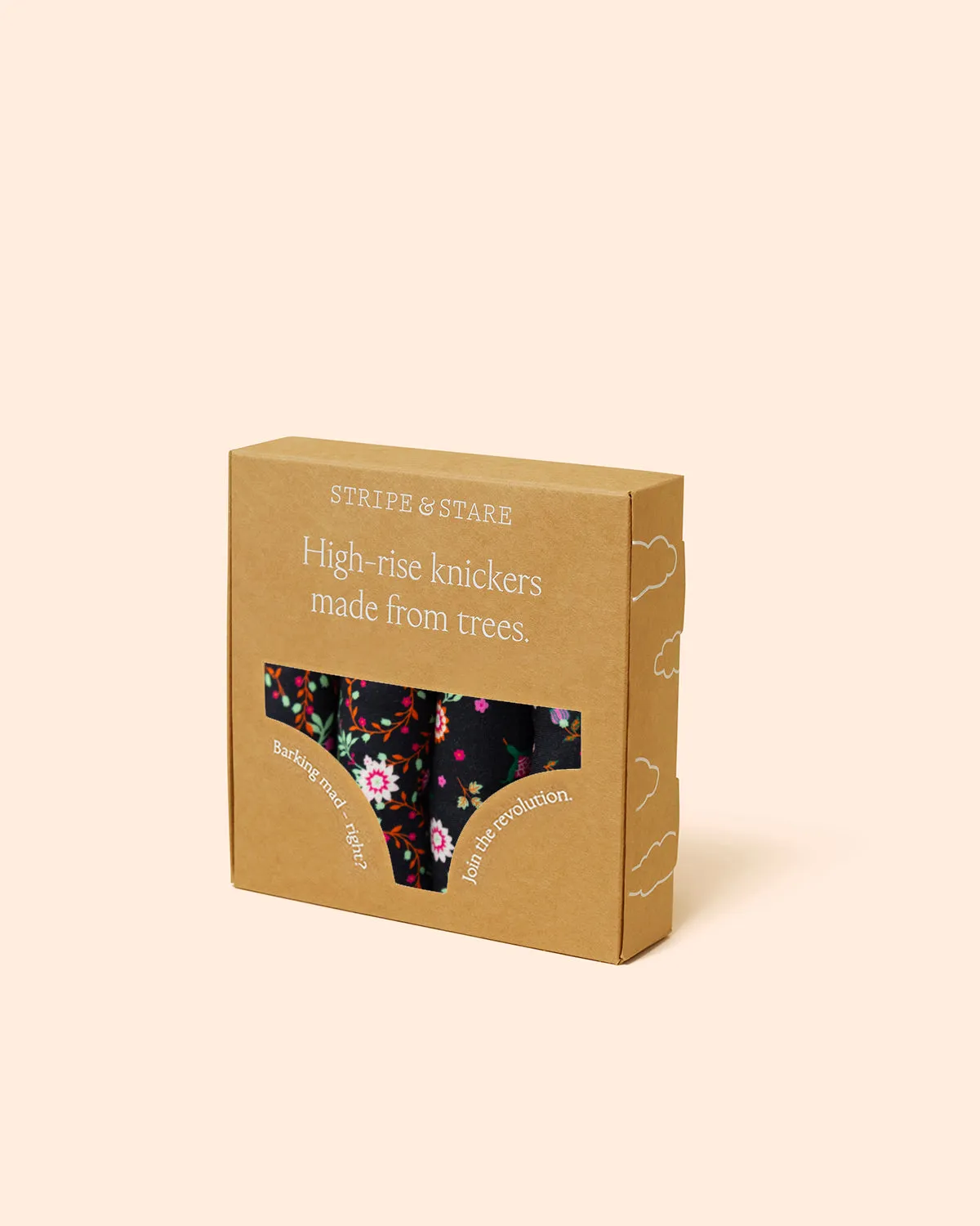 High Rise Knicker Four Pack - Winter Garden